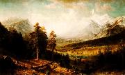 Albert Bierstadt Estes Park oil